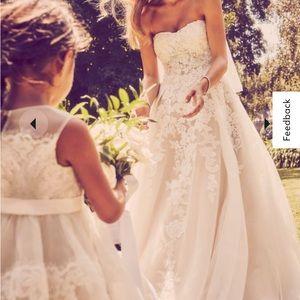 Wedding dress worn once